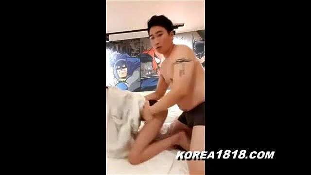 BJ야동-호텔 방잡고 합방하는 BJ 물고빨고 방송